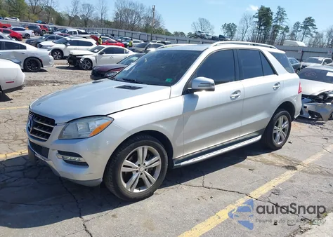 2014 Mercedes-Benz Ml 350 4Matic из США, поврежденный, VIN 4JGDA5HB1EA296208